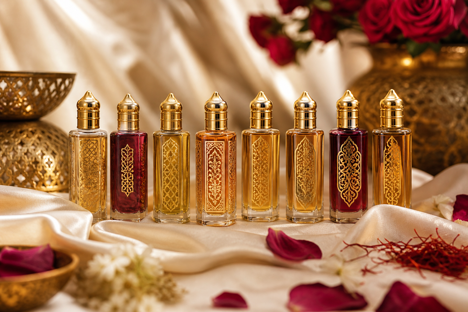 Exquisite Arabian attars
